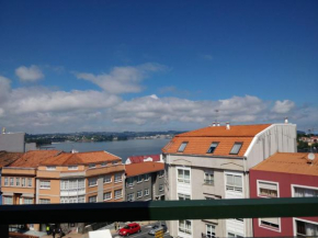 Ático céntrico en Miño con bonitas vistas al mar